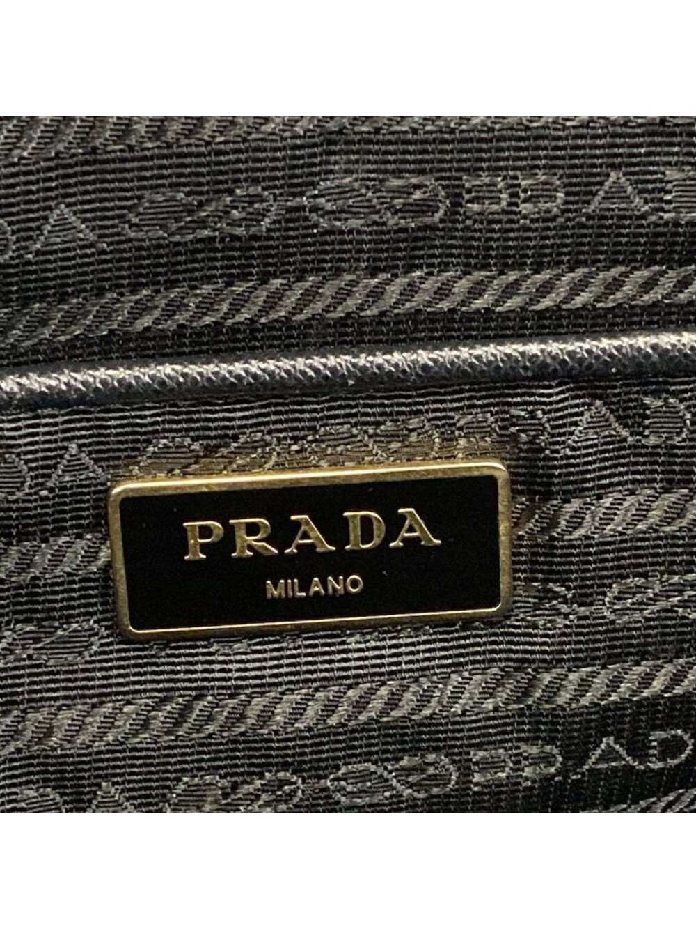 Prada Handbag Galleria Large Bag Black Leather - Picture 9 of 15